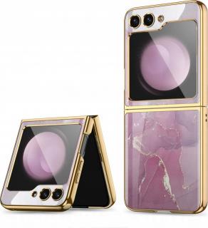TECH-PROTECT MOOD MARBLE GALAXY Z FLIP 5 VIOLET