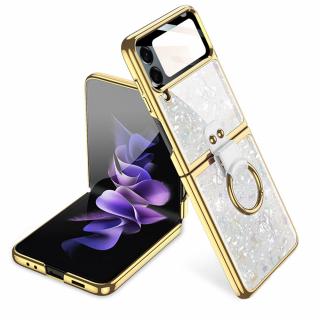 TECH-PROTECT MOOD RING GALAXY Z FLIP 4 WHITE/GOLD