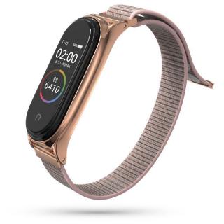 TECH-PROTECT NYLON XIAOMI MI SMART BAND 7 / 7 NFC ROSE GOLD