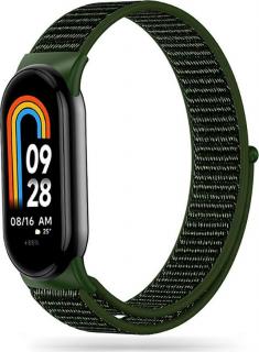 TECH-PROTECT NYLON XIAOMI SMART BAND 8 / 8 NFC ARMY GREEN