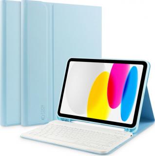 TECH-PROTECT SC PEN POUZDRO + KLÁVESNICE NA IPAD 10.9 2022 SKY BLUE