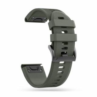 TECH-PROTECT SMOOTH GARMIN FENIX 5 / 6 / 6 PRO / 7 ARMY GREEN