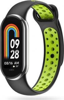 TECH-PROTECT SOFTBAND XIAOMI SMART BAND 8 / 8 NFC BLACK/LIME