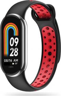 TECH-PROTECT SOFTBAND XIAOMI SMART BAND 8 / 8 NFC BLACK/RED