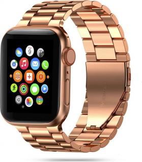TECH-PROTECT STAINLESS APPLE WATCH APPLE WATCH 4 / 5 / 6 / 7 / 8 / 9 / SE / ULTRA 1 / 2  (42 / 44 / 45 / 49 MM) ROSE GOLD