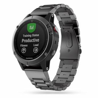 TECH-PROTECT STAINLESS GARMIN FENIX 5 / 6 / 6 PRO / 7 BLACK