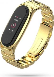 TECH-PROTECT STAINLESS XIAOMI MI SMART BAND 5 / 6 / 6 NFC GOLD