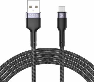 TECH-PROTECT ULTRABOOST ”2” MICRO-USB CABLE 2.4A 200CM BLACK