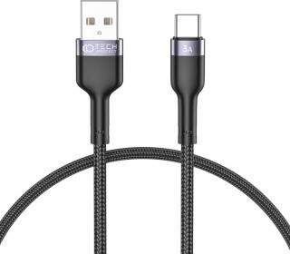TECH-PROTECT ULTRABOOST ”2” TYPE-C CABLE 3A 25CM BLACK