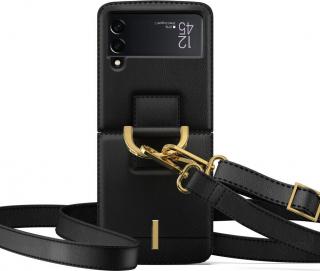 TECH-PROTECT WALLET CHAIN GALAXY Z FLIP 4 BLACK