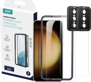 Tvrzené sklo ESR PROTECTOR SET 2-PACK GALAXY S23+ PLUS CLEAR