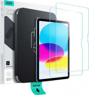 Tvrzené sklo ESR ULTRAFIT TEMPERED GLASS 2-PACK IPAD 10.9” 10 / 2022 / 11” 11 / 2025 CLEAR