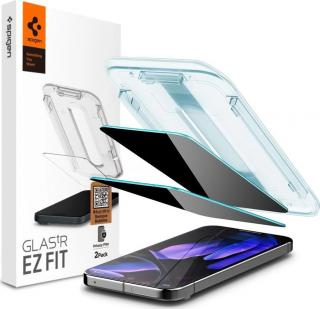 TVRZENÉ SKLO PRIVACY SPIGEN GLAS.TR ”EZ FIT” 2 BALENÍ GOOGLE PIXEL 9 PRO XL OCHRANA SOUKROMÍ