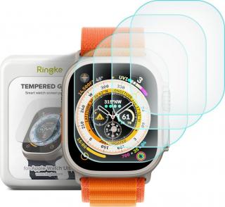 Tvrzené sklo RINGKE ID FC GLASS 4-PACK APPLE WATCH ULTRA 1 / 2 (49 MM) CLEAR