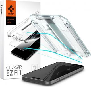 Tvrzené sklo SPIGEN GLAS.TR ”EZ FIT” 2-PACK IPHONE 15 CLEAR