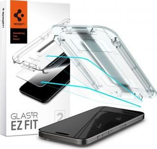 Tvrzené sklo SPIGEN GLAS.TR ”EZ FIT” 2-PACK IPHONE 15 PRO MAX CLEAR