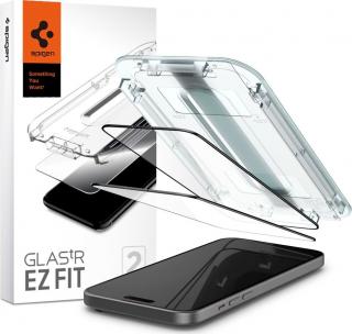 Tvrzené sklo SPIGEN GLAS.TR ”EZ FIT” FC 2-PACK IPHONE 15 BLACK