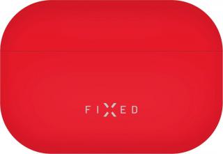 Ultratenké silikonové pouzdro FIXED Silky pro Apple Airpods Pro, červené