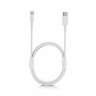 USB-C datový kabel Clearo s konektorem Lightning, 1m, bílý