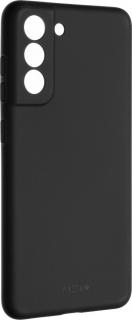 Zadní pogumovaný kryt FIXED Story pro Samsung Galaxy S21 FE 5G, černý