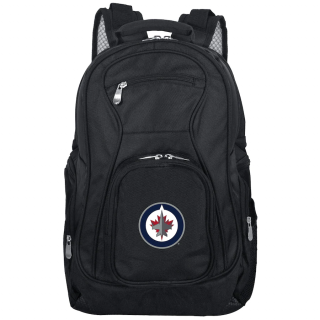 Batoh Winnipeg Jets Laptop Travel Backpack - Black