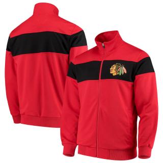 Bunda Chicago Blackhawks G-III Sports by Carl Banks Strength Full-Zip Track Jacket Velikost: M