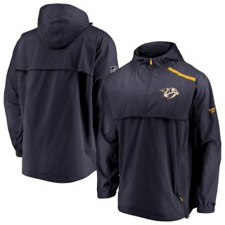 Bunda Nashville Predators Authentic Pro Rinkside Anorak 1/4-Zip Velikost: L