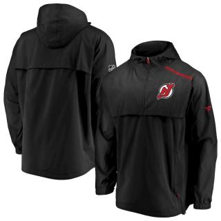 Bunda New Jersey Devils Authentic Pro Rinkside Anorak 1/4-Zip Velikost: M