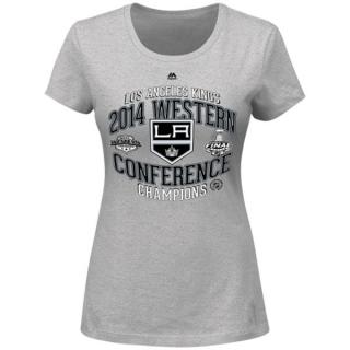 Dámské tričko Los Angeles Kings 2014 Western Conference Champions Five Hole Velikost: L