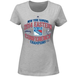 Dámské tričko New York Rangers 2014 Eastern Conference Champions Five Hole Velikost: M