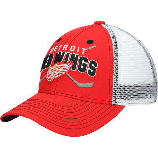 Dětská Kšiltovka Detroit Red Wings Core Lockup Trucker Snapback Hat - Red