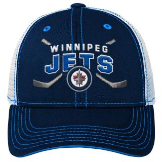 Dětská kšiltovka Winnipeg Jets Core Lockup Trucker Snapback