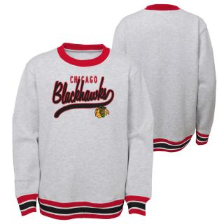 Dětská mikina Chicago Blackhawks Legends Crew Neck Pullover Velikost: Dětské S (6 - 8 let)