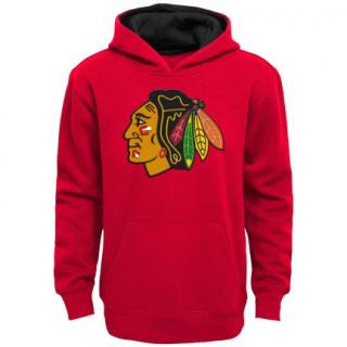 Dětská mikina Chicago Blackhawks Prime Logo Pullover Fleece Velikost: Dětské M (9 - 11 let)