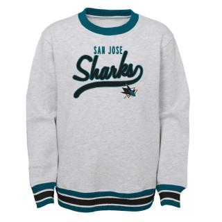 Dětská mikina San Jose Sharks Legends Crew Neck Pullover Velikost: Dětské L (11 - 12 let)