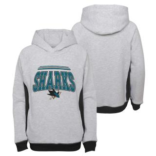 Dětská mikina San Jose Sharks Power Play Raglan Pullover Velikost: Dětské L (11 - 12 let)