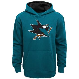 Dětská Mikina San Jose Sharks Prime Po Flc Hood Home Velikost: Dětské L (11 - 12 let)