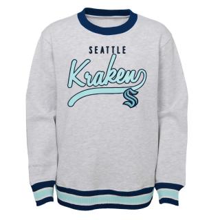 Dětská mikina Seattle Kraken Legends Crew Neck Pullover Velikost: Dětské S (6 - 8 let)