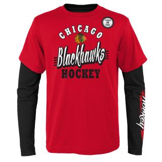 Dětská trička Chicago Blackhawks  Two-Man Advantage 3 in 1 Combo Set Velikost: Dětské L (11 - 12 let)