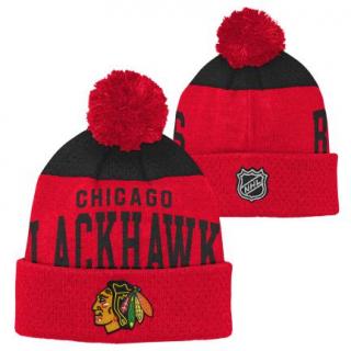 Dětská zimní čepice Chicago Blackhawks Stetchark Knit