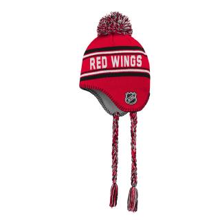 Dětská zimní čepice Detroit Red Wings Jacquard Tassel