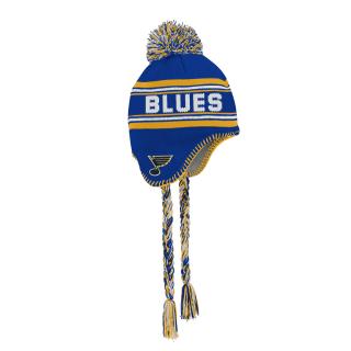 Dětská zimní čepice St. Louis Blues Jacquard Tassel