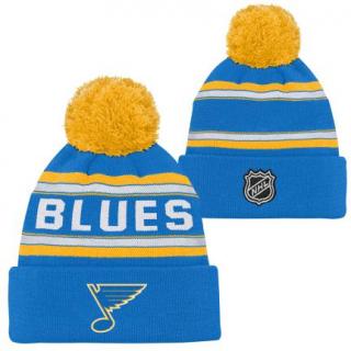 Dětská zimní čepice St. Louis Blues Third Jersey Jasquard Cuffed