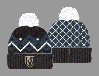 Dětská zimní čepice Vegas Golden Knights Patchwork Cuffed Knit