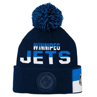 Dětská zimní čepice Winnipeg Jets Faceoff Jacquard Knit