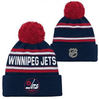 Dětská zimní čepice Winnipeg Jets Third Jersey Jasquard Cuffed