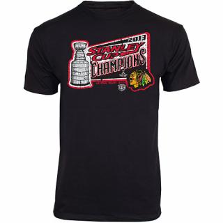 Dětské NHL Tričko Chicago Blackhawks 2013 Stanley Cup Champions Bothan Velikost: Dětské M (9 - 11 let)