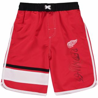 Dětské plavky Detroit Red Wings Color Block Swim Trunks Velikost: Dětské M (9 - 11 let)