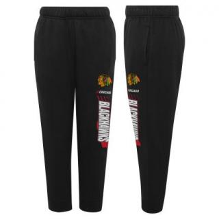 Dětské tepláky Chicago Blackhawks Power Move Fleece Pant Velikost: Dětské L (11 - 12 let)