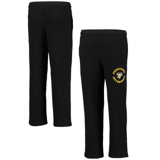 Dětské Tepláky Pittsburgh Penguins Enforcer Sweatpants - Black Velikost: Dětské L (11 - 12 let)